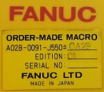 FANUC A02B-0091-J550